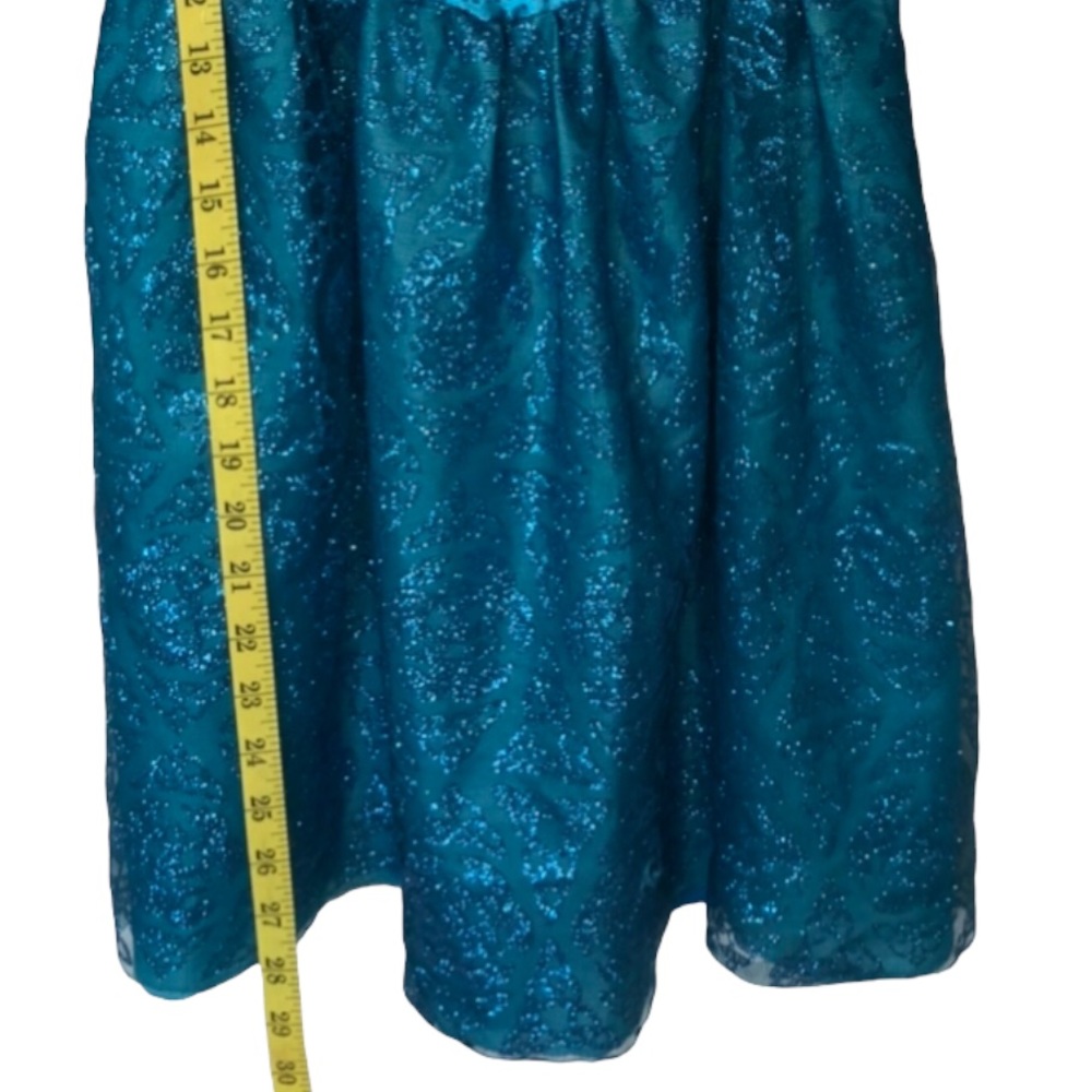Disney Merida Blue Dress Up Halloween Costume Gown size 4 to 6X - Picture 7 of 12